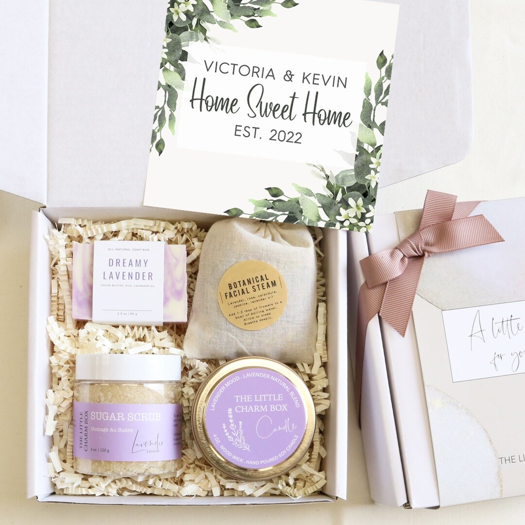Home Sweet Home Gift Box, New Home Gift, Personalized Housewarming, New