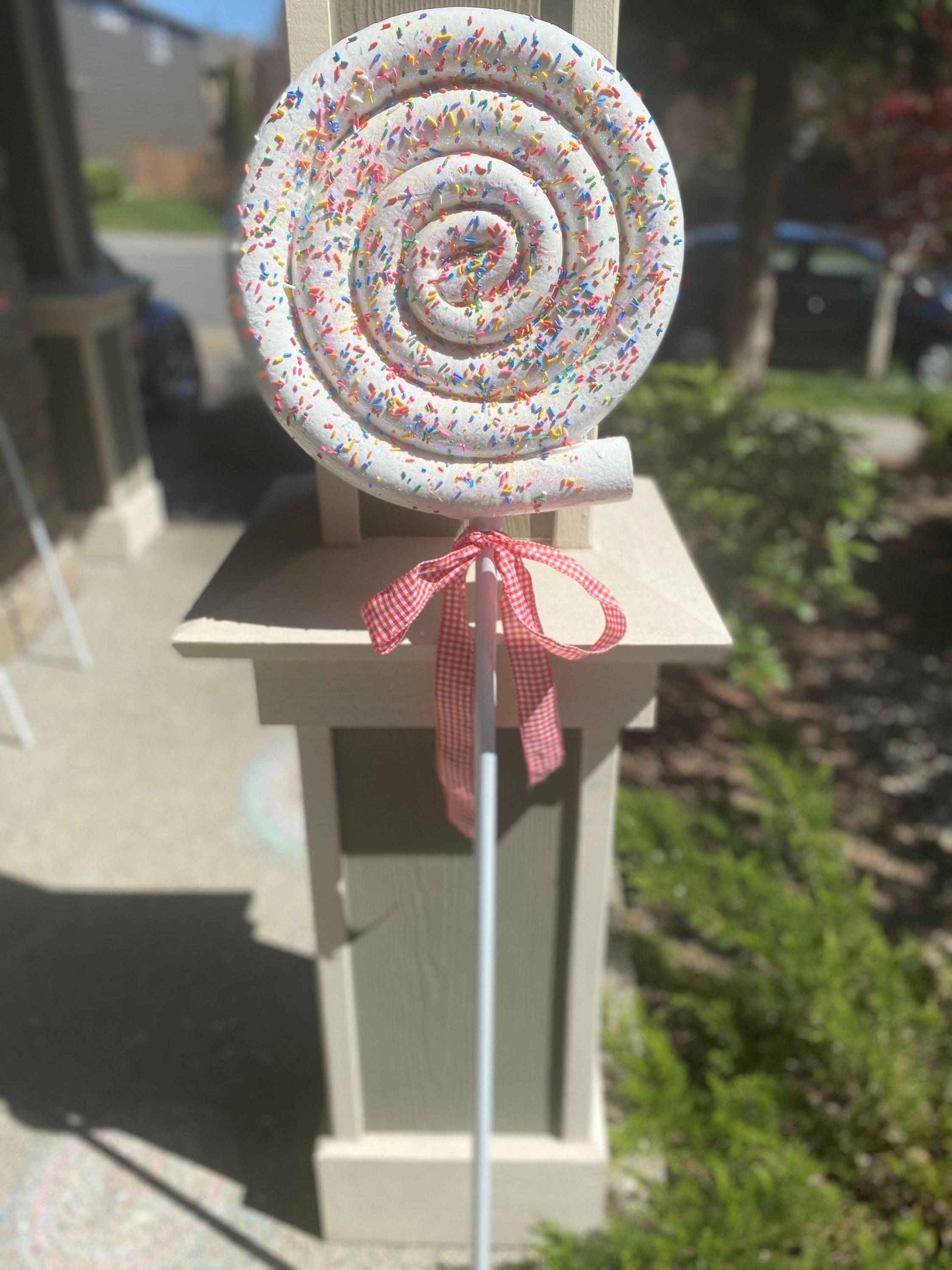 Jumbo Candyland Birthday lollipop
