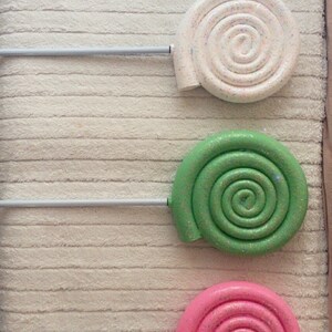 Set of four candyland lollipops 16 inch diameter
