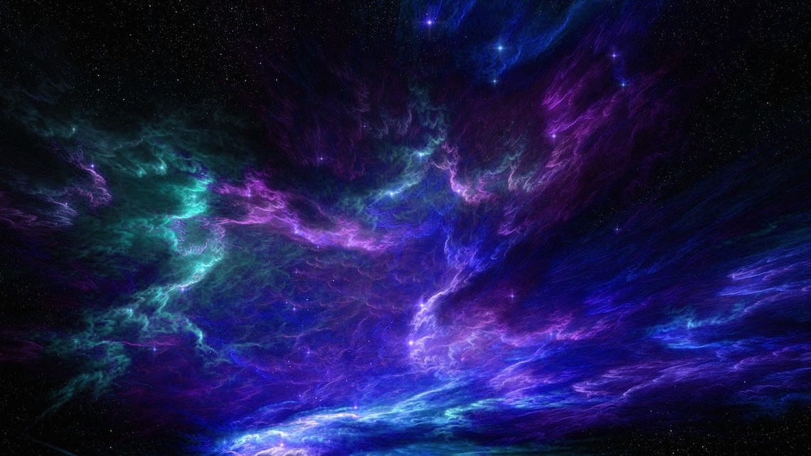 Galaxy Zoom Background Universe Zoom Background Space Zoom Etsy