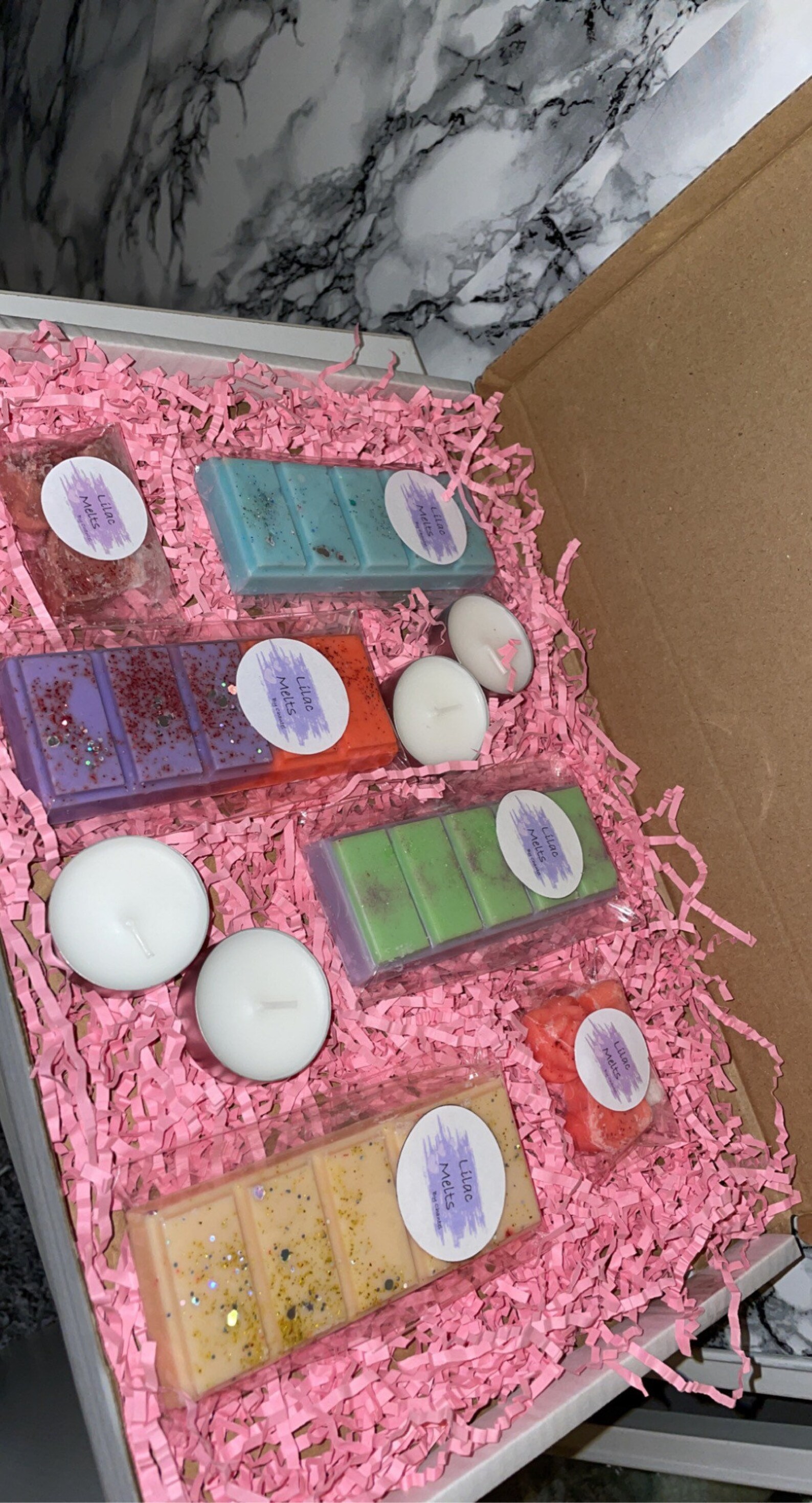 Personalised Wax Melt gift box birthday Etsy