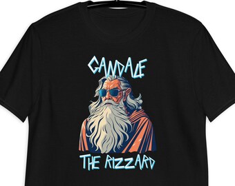 Rizz Gandalf T-Shirt – Parody Lord of the Rings, D&D Wizard Gift