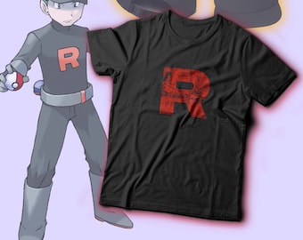 Team Rocket Shirt: Unisex Cosplay Tee, Pokemon Go Fan Gift