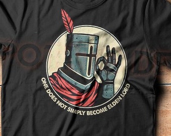 Elden Ring Parody T-Shirt – Lord of the Rings Mordor Meme
