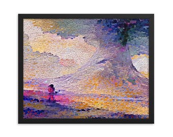 Ocarina Of Time Framed Poster, Link and Deku Tree Art