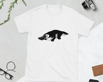 Platypus T-Shirt - Australian Animal Ink Design