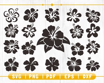 Free Free 82 Silhouette Hibiscus Flower Svg SVG PNG EPS DXF File