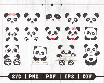 Download Panda Svg Etsy