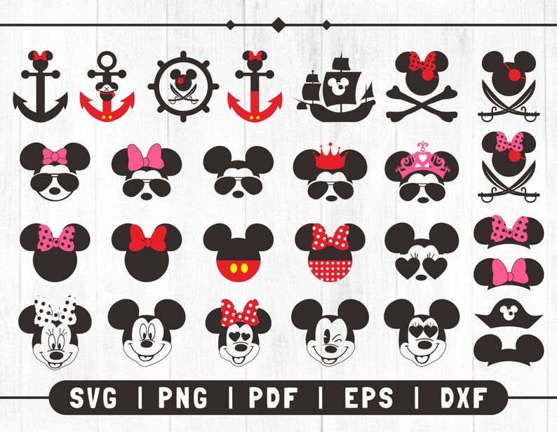 Download Art Collectibles Clip Art Mickey Svg For Cricut And Silhouette Minnie Mouse Svg Mickey Mouse Svg Disney Castle Mickey Mouse Bundle Mickey Minnie Svg Disney Svg