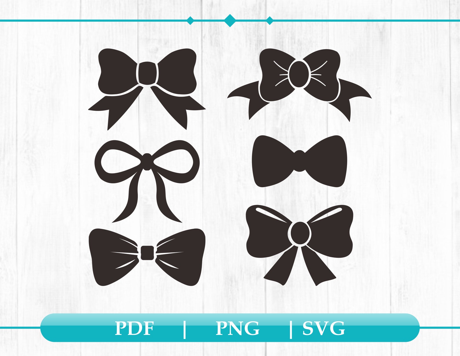 Bow Tie Svg Bow SVG File Bow Vector Bow Clipart Bow Svg Bundle | Etsy