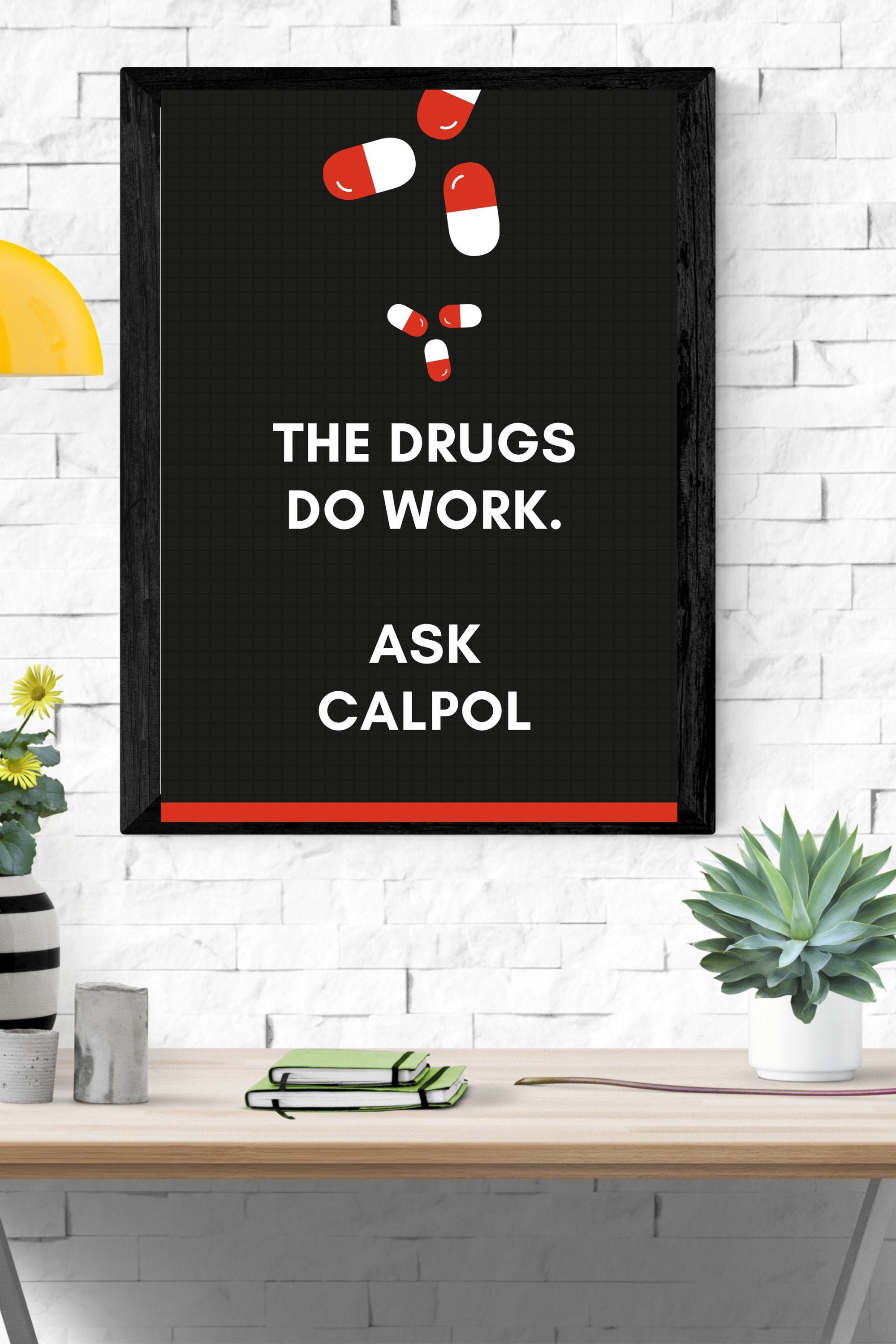 Humorous Drugs Printable Poster Digital file | Etsy