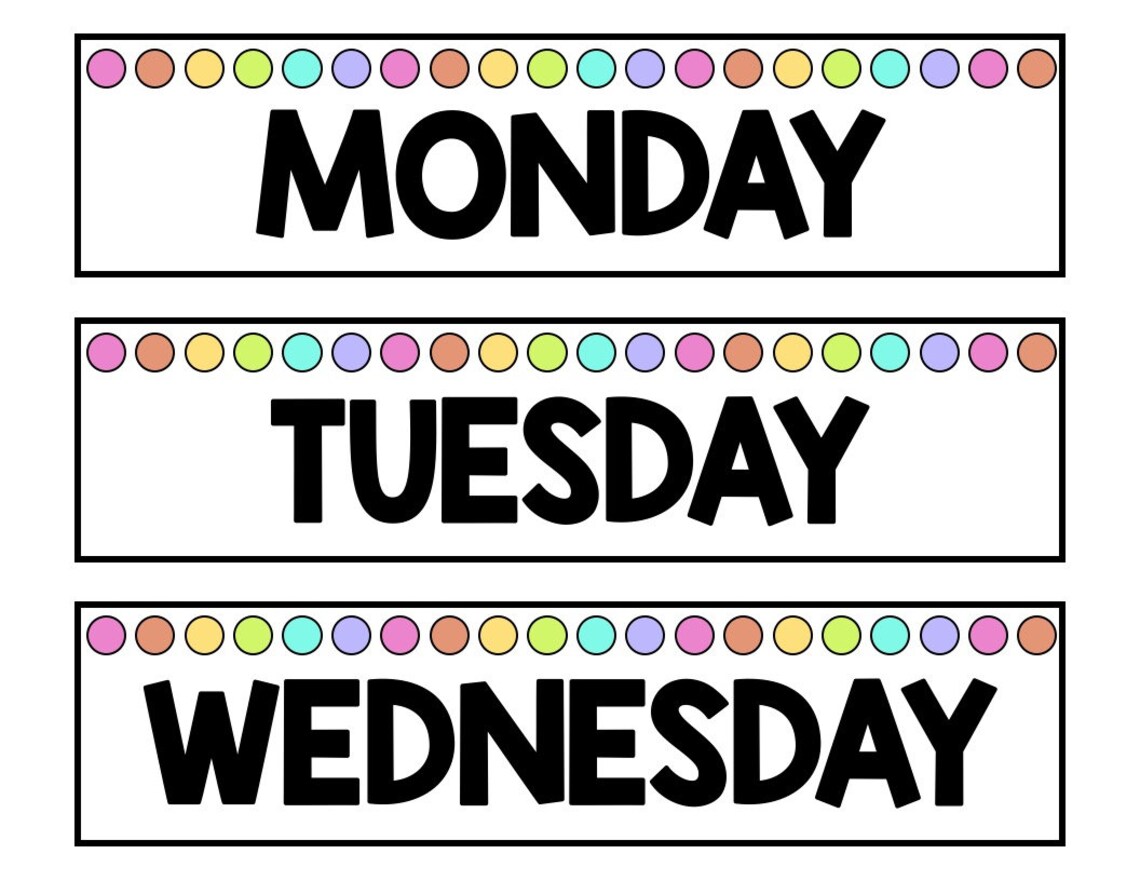 EDITABLE Colorful Rolling Cart Labels - Etsy