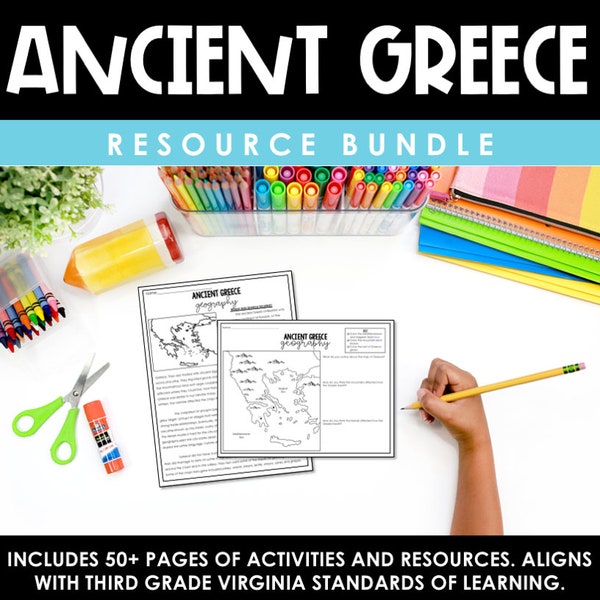 Ancient Greece Unit | Ancient Civilization |  VA SOL