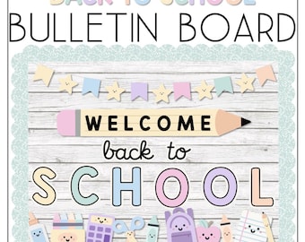 Kit per la bacheca di inizio anno scolastico / Decorazioni per l'aula (PowerPoint)