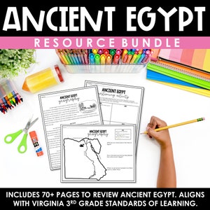 Ancient Egypt Unit Activities | Ancient Civilizations | VA SOL