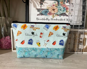 Makeup bag Made In A Gilmore Girls Licenced Fabric