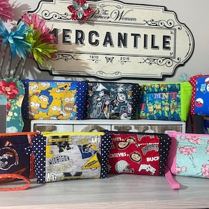 Cartera de mano con ranuras para tarjetas