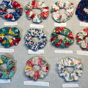 Hair Scrunchy made in pioneer woman fabric