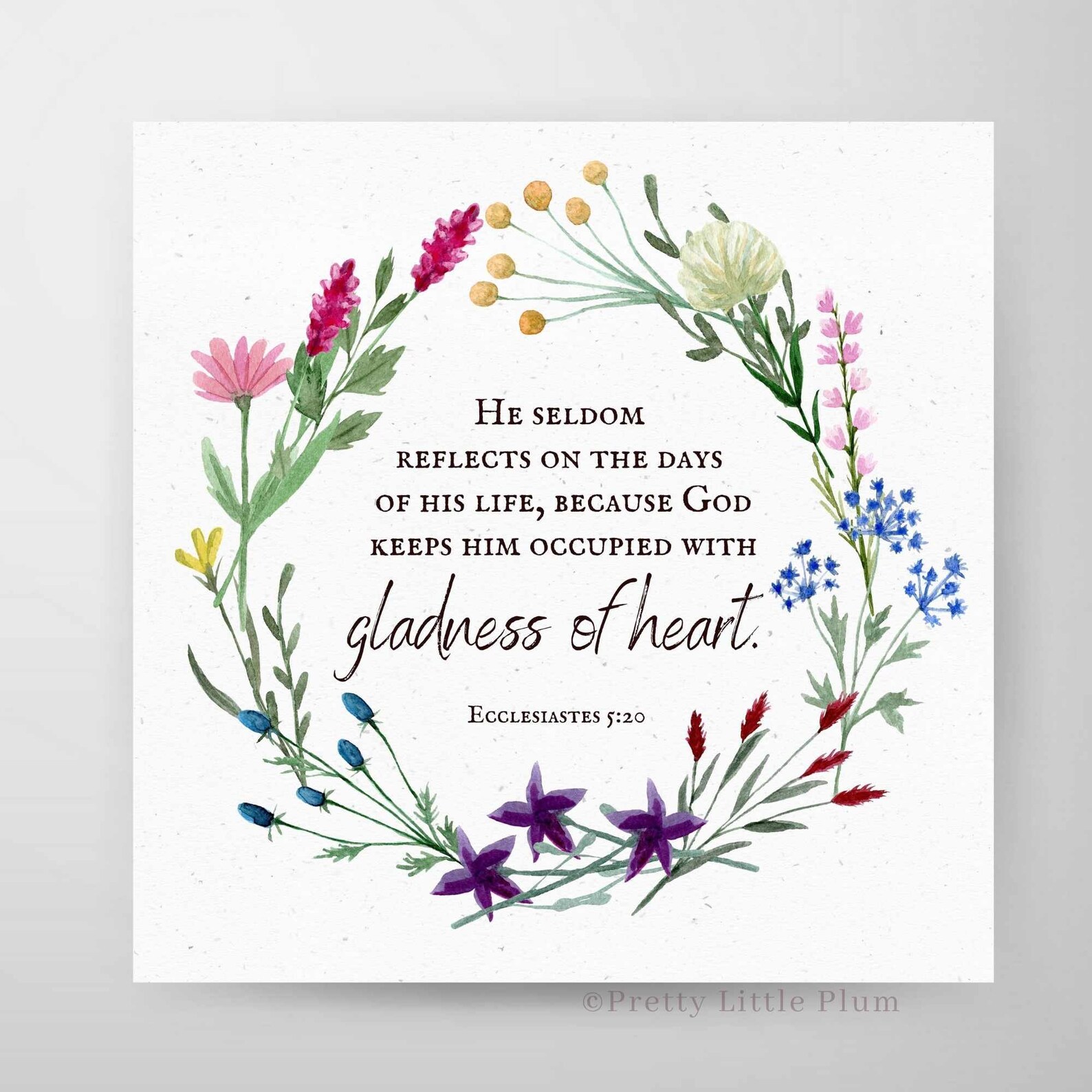 Ecclesiastes 5 20 Printable NIV Bible Verse Sign Christian Etsy Ecclesiastes 5 20 Printable NIV Bible Verse Sign Christian Etsy