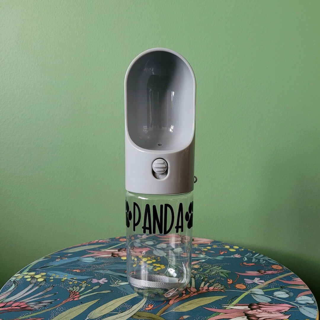 Personalised Dog Drinking Bottle Dog Drink Bottle Dog Etsy Australia