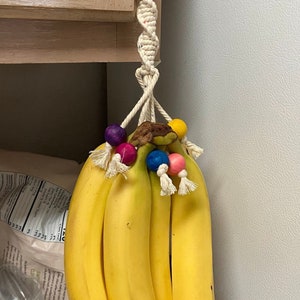 Colorful Macrame Banana Hanger