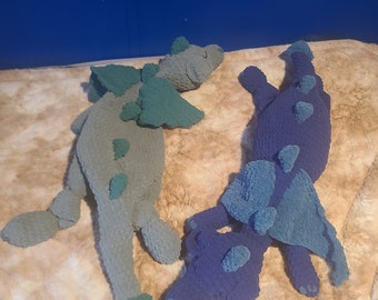 Cuddle Me Dragon Plush | Handmade Stuffed Animal | Custom Soft Plush Toy | Fantasy Creature Gift | Made to Order