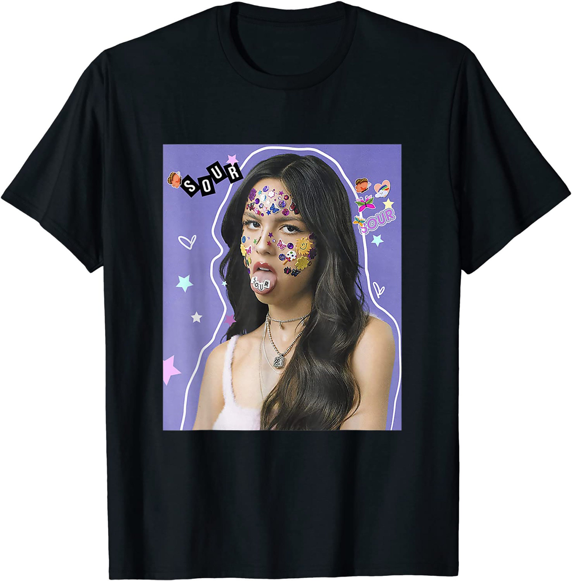 Olivia Rodrigo Sour Unisex Premium Camiseta Camiseta mujer Etsy