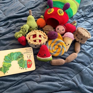 The Very Hungry Caterpillar - Crochet