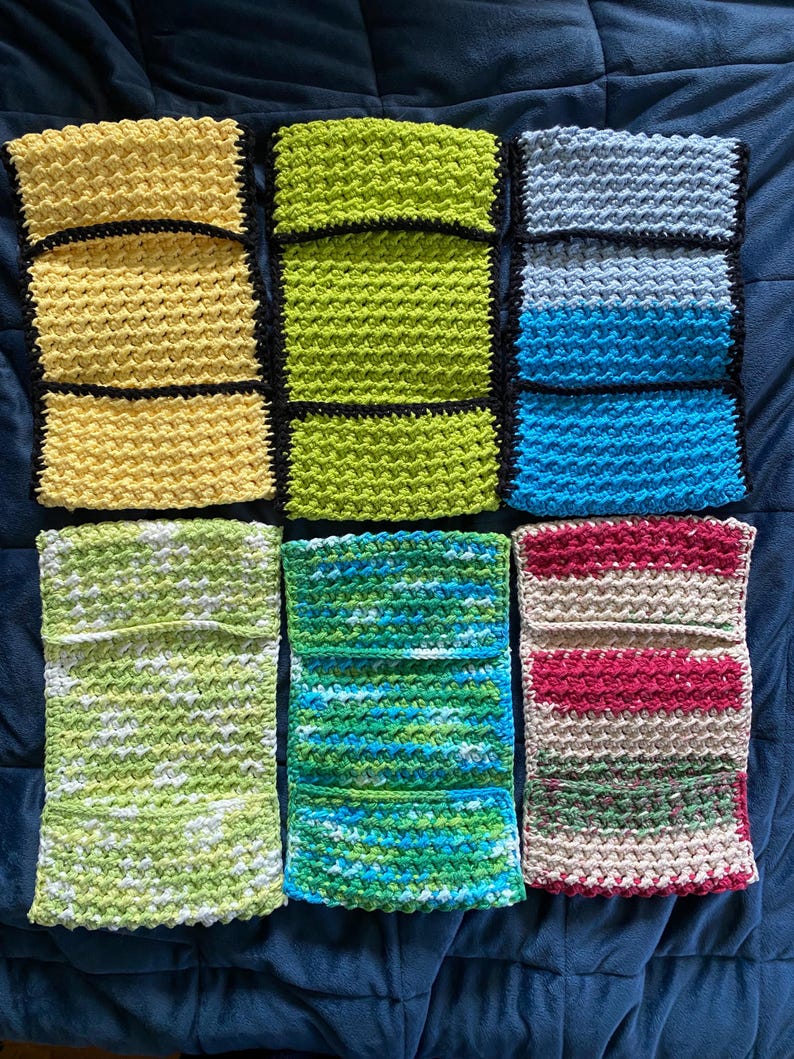 Handmade Crochet Mop Cover - Etsy