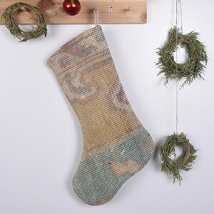 Christmas Stocking, Handmade Kilim Stocking, Vintage Stocking, Candy Stockings, Family Stockings