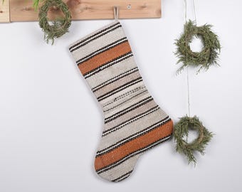 ヴィンテージストッキング、キリムクリスマスストッキング