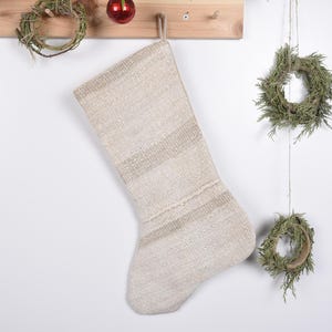 Handmade Christmas Stocking, Kilim Stocking, Vintage Stocking, Family Stockings, Boho Christmas Stocking