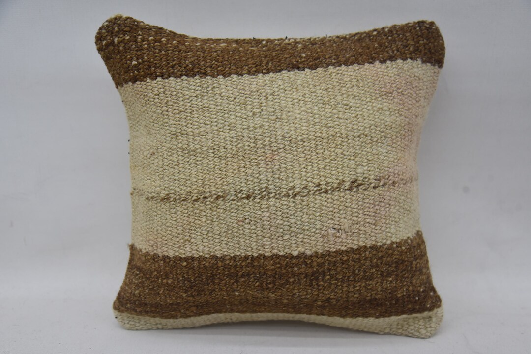 OFlich Dekokissenbezug 45,7x45,7 Cm - Aus Weichem Biberstoff, Vielseitig Für Wohnzimmer, Schlafzimmer & Garten