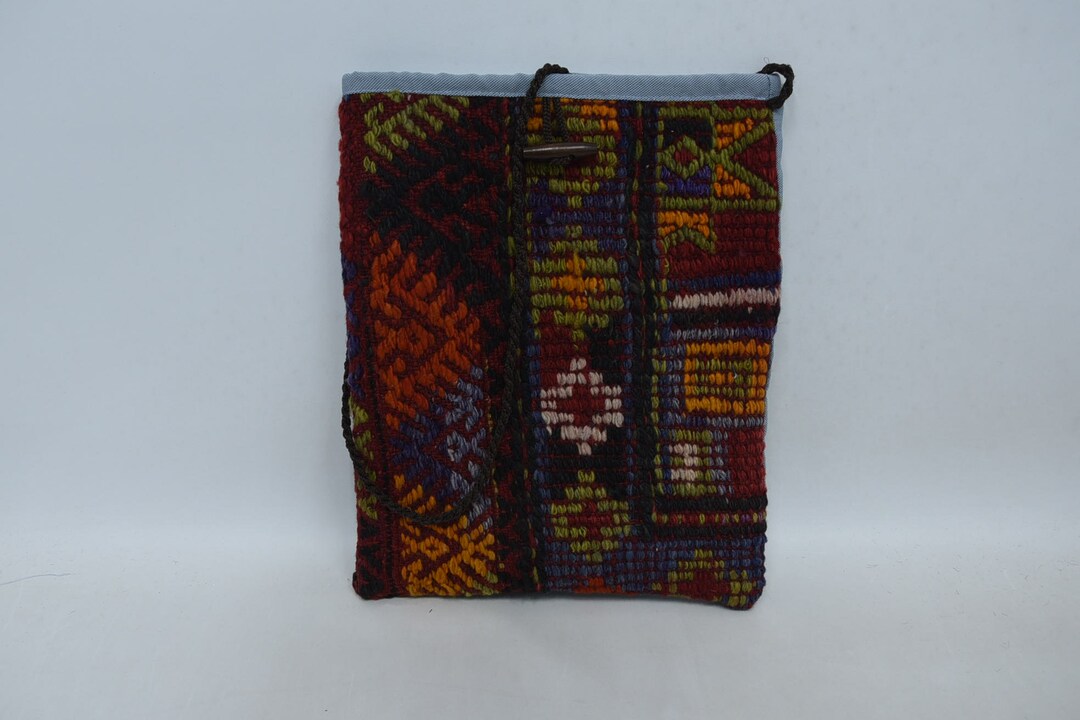 Handbag 12x14, Rug Bag, Vintage Bag, Turkish Bag, Handmade Bag, Chic ...