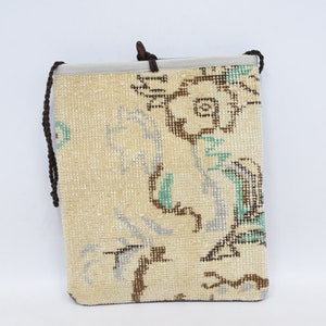 Handmade Vintage, Shopping Bag, Shoulder Bag, Rug Bag, Vintage Bag 12x14 Shoulder Bag,Women Shoulder Bag,Turkish Bag, Crossbody Bag,