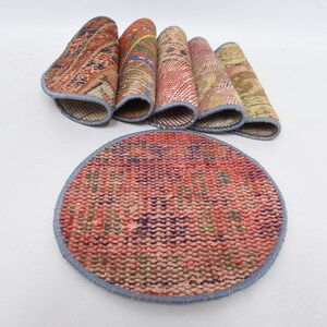 Gift For Her, Rug Supla, Kitchen Decor, Red Placemat, Rug Pad, Unique Rug Pad, Tribal Coaster, Wholesale Underplate, Gift Supla,