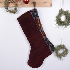 Christmas Stocking, Kilim Christmas Stocking, Vintage Stocking, Holiday Stocking, Personalized Stockings