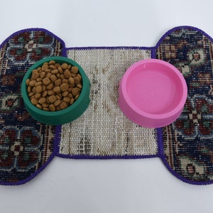 Rug Pet Mat, Dog Food Pad, Bone Shabe Pad, Blue Pad, Rug Pad, Stylish Pad, Wholesale Dog Pad, Natural Pad, Woven Mat, Wholesale Dog Mat, 174