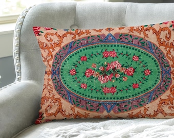 Vintage Design Pillow, Kilim Pillow Cover, Antique Pattern Pillow, Decorative Pillow, Pillow for Couch, Cushion Cover, Sofa Pillow, Pillow