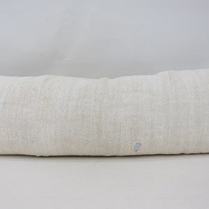 Throw Pillow, Kilim Pillow Cases, Kilim Pillow Covers, 16x48 White Cushion Case, Hemp Pillow Case, Nomadic Pillow Covers, 62