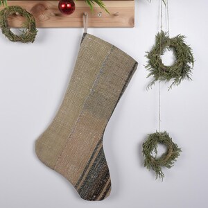 Christmas Stocking, Kilim Christmas Stocking, Vintage Stocking, Family Set Christmas Stockings, Luxury Christmas Stocking, Festive Footwear