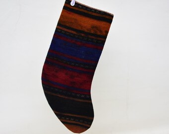 Decorazione da parete con calza di tappeto turco