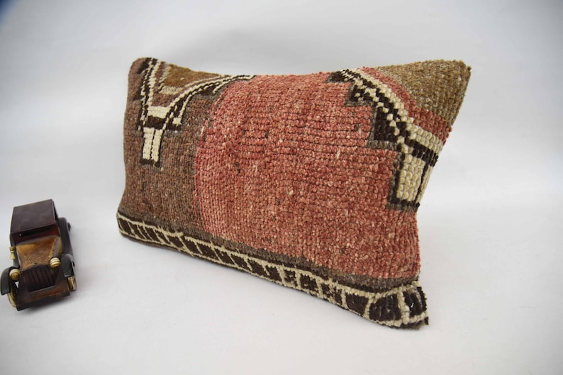 Corner Case Pillow Cover Bench Case Turkish Pillow 12x20 Red Cushion Handmade Pillow Ethnic Cover Rug Pillow Home Decor Pillow 66