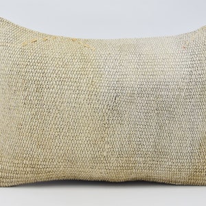 Coperture per cuscini Kilim, regalo personalizzato, cuscino personalizzato, cuscino beige 16x24, federa per cuscino di canapa, piccola federa, cuscino per animali domestici, 1438