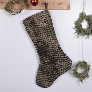 Handmade Christmas Stocking, Kilim Christmas Stocking, Vintage Stocking, Upcycled Kilim Socks, Embroidered Stockings