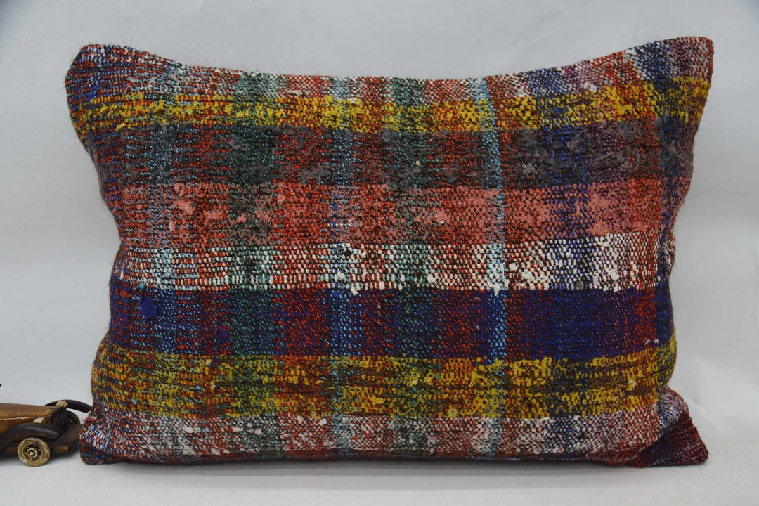 Turkish Pillow, Throw Pillow, Personalized Gift, 20x28 Yellow Pillow