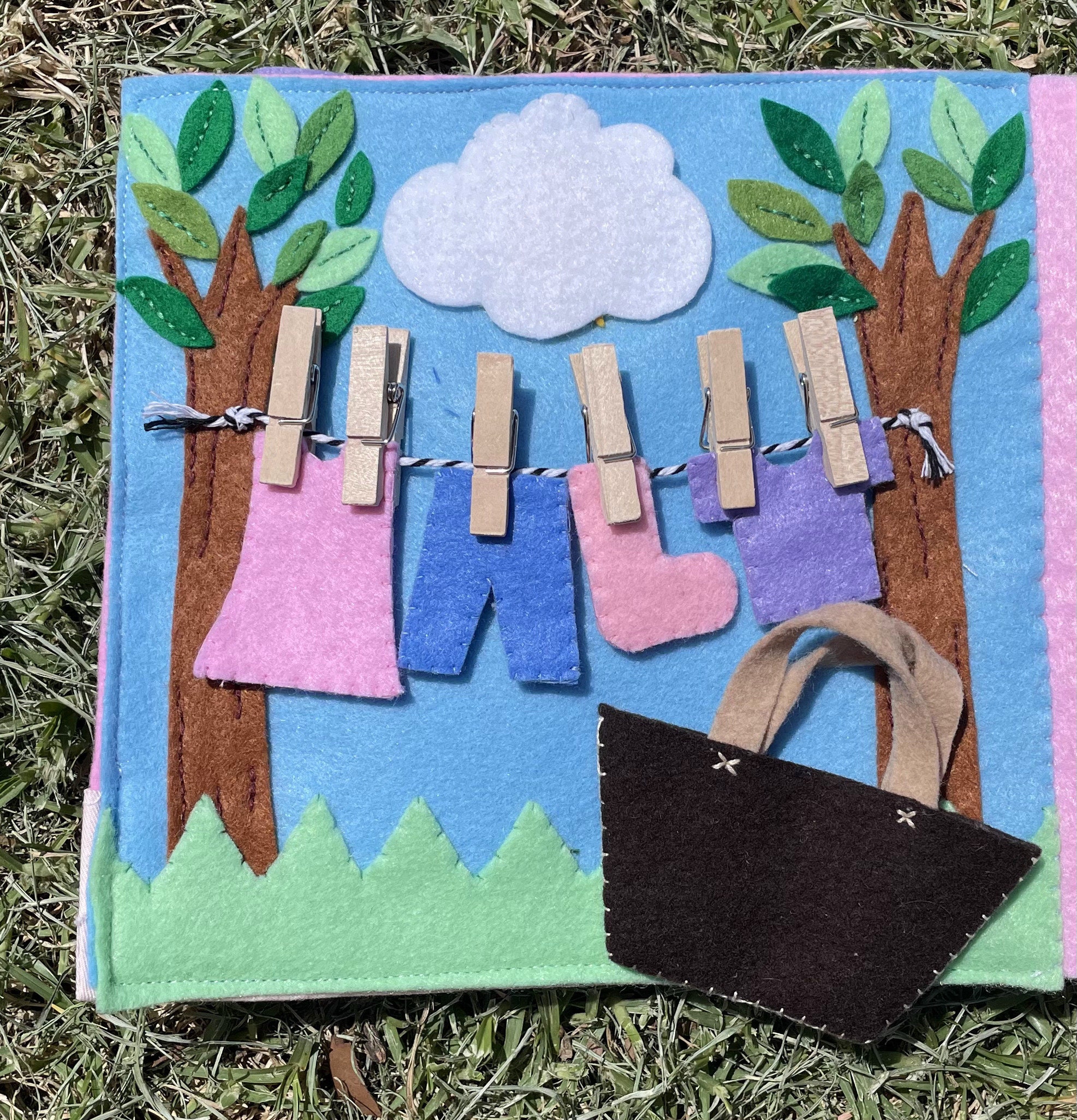 布絵本 型紙手順日本語 Pdf Pattern Tutorial In Japanese Single Etsy