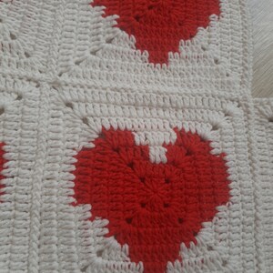 Knitted heart balaclava, Crochet love balaclava for women, Unisex balaclava, Winter hat, Gift for love, Gift to her image 9