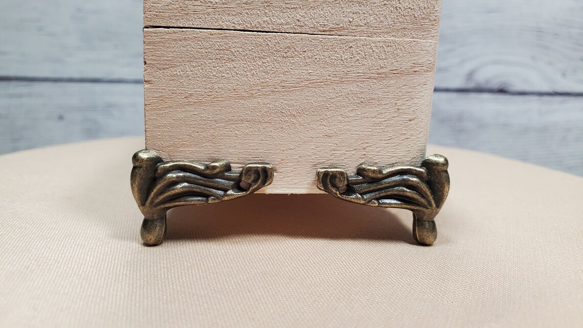 Jewelry box feet box corner feetbox decorationsmall box Etsy