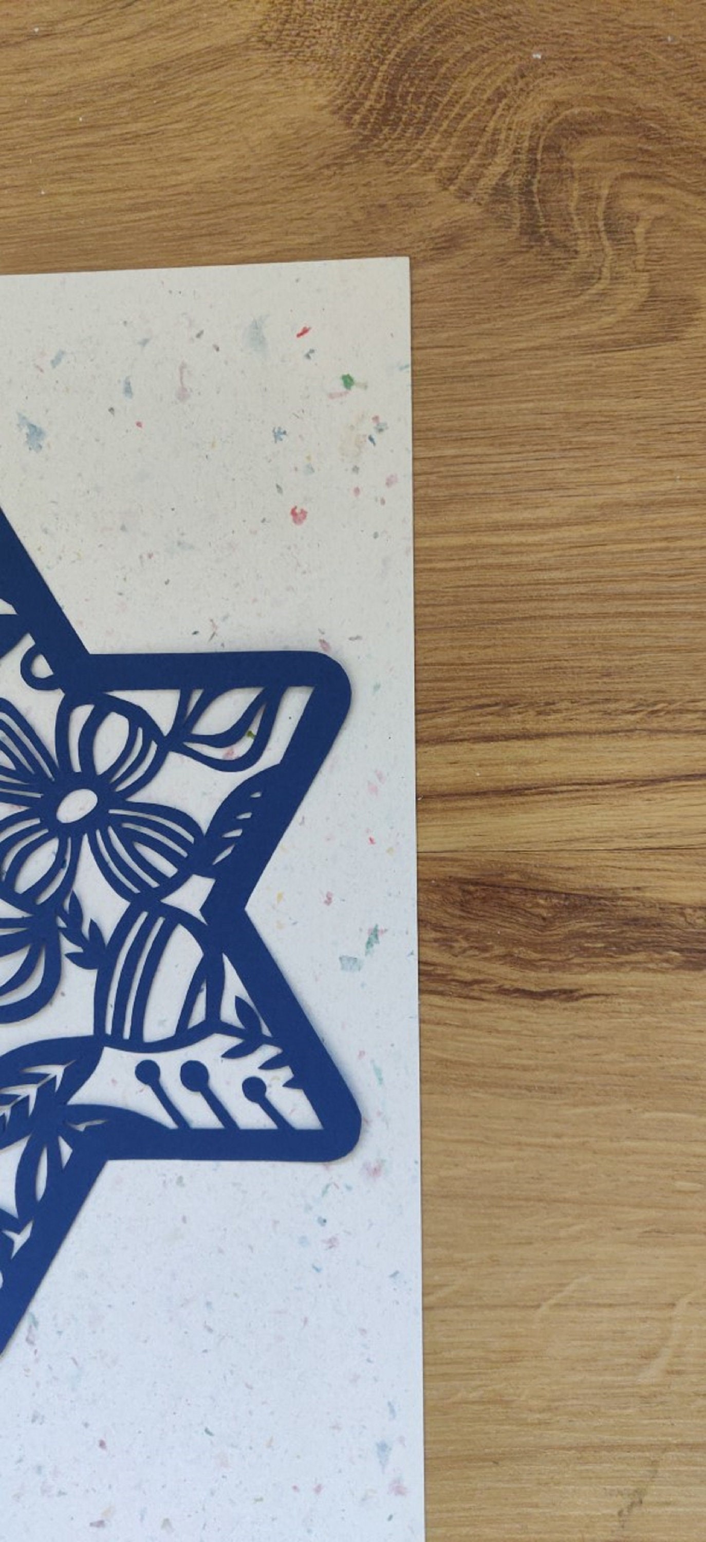 STAR OF DAVID Papercut, Judaica Art, Jewish Papercutting, Jewish Gift